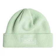 Czapki damskie - Damska Czapka zimowa ROXY FOLKER BEANIE ERJHA04166-GEF0 – Zielony - miniaturka - grafika 1