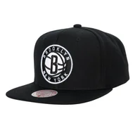 Czapki męskie - Mitchell & Ness Czapka Z Daszkiem Nba Brooklyn Nets Nba Team Ground 2.0 Snapback Hwc Nets Hhss3256-Bneyypppblck Osfm - miniaturka - grafika 1