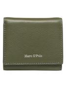 Portfele - Marc O'Polo Skórzany portfel w kolorze oliwkowym - 10 x 9,5 x 3 cm - miniaturka - grafika 1