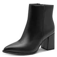 Kozaki damskie - Marco Tozzi Damskie 2-25382-45 modne kozaki, czarne, 38 EU, czarny, 38 EU - miniaturka - grafika 1