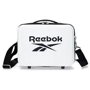Reebok, Maveryck Neceser Obudowa na messenger Biały 29 x 21 x 15 cm, Twarde ABS, 9,14 l, 0,6 kg, Biały, Neceser, kosmetyczka z paskiem na ramię - Kosmetyczki, organizery i kuferki - miniaturka - grafika 1