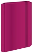 Teczki i skoroszyty - Teczka z gumką A4 twarda oprawa fuksja - INTERDRUK - miniaturka - grafika 1