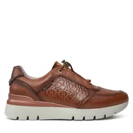Sneakersy damskie - Sneakersy Pikolinos Asturias W9C-6607 Brązowy - miniaturka - grafika 1