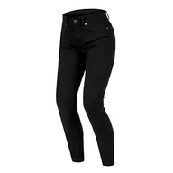 Odzież motocyklowa - OZONE MOTO Striker Lady dżinsy motocyklowe dla kobiet, Flying Bats, ochraniacze na kolana, wkładki Kevlar Dupont, 5 kieszeni, slim fit - miniaturka - grafika 1