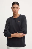 Bluzy damskie - EA7 Emporio Armani bluza damska kolor czarny gładka TJZBZ.6DTM07 - miniaturka - grafika 1