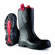 Kalosze damskie - Dunlop Protective Footwear Dunlop Protective Footwear Purofort Rugged full safety kalosze dla dorosłych, uniseks, czarne, 49/50 EU C762043.CH.49/50 - miniaturka - grafika 1