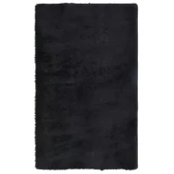 Dywany - Czarny pluszowy dywan 80x150 - Tufi 9X - miniaturka - grafika 1
