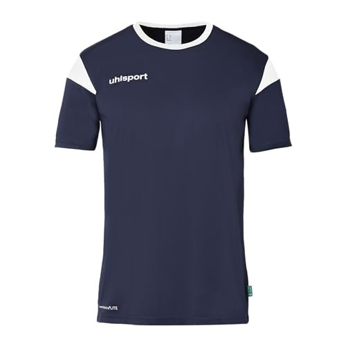 uhlsport Squad 27 koszulka piłkarska z krótkim rękawem, koszulka sportowa dla dzieci i dorosłych, uniseks, oddychająca koszulka piłkarska