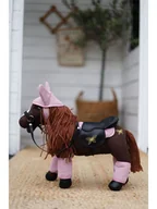 Maskotki i pluszaki - ASTRUP Zestaw w kolorze jasnoróżowym dla pluszowych kucyków - 3+ - miniaturka - grafika 1