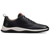 Półbuty męskie - Clarks, Półbuty męskie, Puxton Lace, granatowe, rozmiar 43 - miniaturka - grafika 1