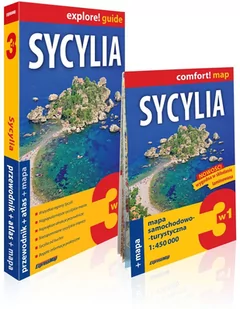Sycylia przewodnik + atlas + mapa Fundowicz-Skrzyńska Agnieszka - Przewodniki - miniaturka - grafika 1