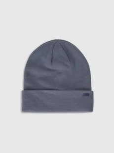 4F Czapka beanie w kolorze niebieskoszarym - Czapki damskie - miniaturka - grafika 1