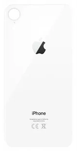 Klapka Plecki Tył iPhone XR White Duże oczko - Części serwisowe do telefonów - miniaturka - grafika 1