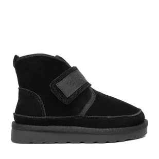 Śniegowce Badura EO-HY669016S-2(IV)DZ Czarny - Buty dla dziewczynek - miniaturka - grafika 1