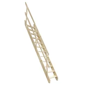 Schody strychowe - KOPENHAGA 645 Schody młynarskie proste 12 stopni - miniaturka - grafika 1