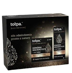 Tołpa Black From Nature Zestaw prezentowy - Zestawy kosmetyków damskich - miniaturka - grafika 1