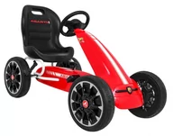 Jeździki dla dzieci - Gokart ABARTH Czerwony - miniaturka - grafika 1