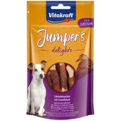 Przysmaki dla psów - Przysmak dla psa JUMPERS DELIGHTS BONAS kaczka 80g Vitakraft - miniaturka - grafika 1