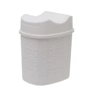 Kosze na śmieci - Kosz na śmieci Tonga 5,5 l biały - miniaturka - grafika 1