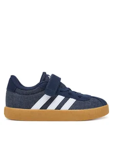 adidas Sneakersy VL Court 3.0 Shoes Kids JP7833 Granatowy - Buty dla chłopców - miniaturka - grafika 1
