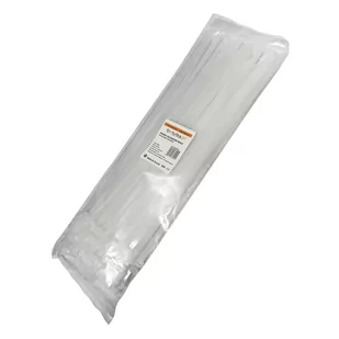 Opaski zaciskowe Tretytka UV 7,6 x 400 mm, biały - Inne mocowania - miniaturka - grafika 1