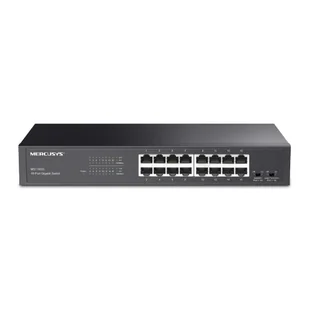 TP-Link MS116GS łącza sieciowe Gigabit Ethernet (10/100/1000) Czarny MS116GS - Switche - miniaturka - grafika 1