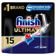 Środki do zmywarek - FINISH POWERBALL tabletki do zmywarki ALL IN 1 15 szt. ULTIMATE - miniaturka - grafika 1