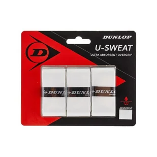 Owijka wierzchnia do rakiet tenisowych Dunlop U-Sweat Overgrip 3szt - Tenis ziemny - miniaturka - grafika 1