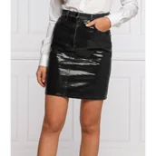 Spódnice - Love Moschino Jeansowa spódnica - miniaturka - grafika 1