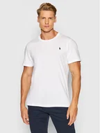 Koszulki męskie - Polo Ralph Lauren T-Shirt Sle 714844756004 Biały Regular Fit - miniaturka - grafika 1