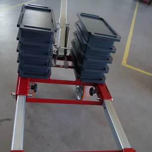Mini żuraw (udźwig: 400 kg, wysokość haka od ziemi: 2466 mm) 00081560 - Wyposażenie gospodarstwa rolnego - miniaturka - grafika 12