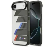 Etui i futerały do telefonów - BMW M IML Metal Buttons Tricolor Lines MagSafe do iPhone Air Antracyt - miniaturka - grafika 1