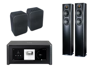 Kino domowe NAD M10 V2 czarny + Carina FS247.4 czarny + Pulse Flex 2i czarny - Kino domowe - miniaturka - grafika 1