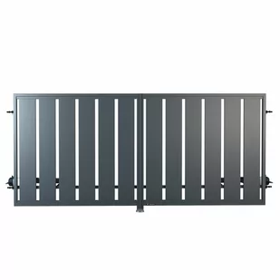 Brama dwuskrzydłowa Verti 3,5x1,5 m automat Wiśniowski - Bramy garażowe - miniaturka - grafika 1