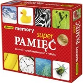 Gry planszowe - Adamigo Super Pamięć Memory 3112 - miniaturka - grafika 1