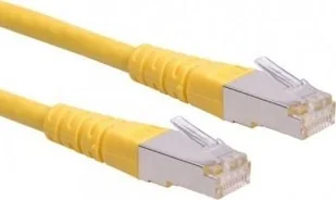 Roline Roline PatchCord S/FTP PiMF Kat.6 1.5m żółty - Patchcordy - miniaturka - grafika 1
