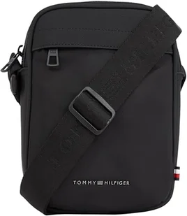 TOMMY HILFIGER Męski Th Repreve Mini Reporter Am0am13185 Crossover, czarny (czarny), rozmiar uniwersalny - Torebki damskie - miniaturka - grafika 1
