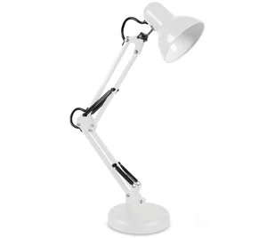Lampa stołowa AURIQ 1xE27/60W/230V biała - Lampy stojące - miniaturka - grafika 1