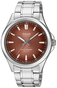 Zegarek Zegarek Męski CASIO Solar MTS-RS100D-5ADF + BOX - Zegarki męskie - miniaturka - grafika 1