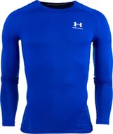 Koszulki męskie - Under Armour Koszulka męska Under Armour HG Armour Comp LS niebieska 1361524 400 XL - miniaturka - grafika 1
