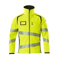 Odzież robocza - KURTKA SOFTSHELL MASCOT ACCELERATE SAFE 19002-143; ŻÓŁTY HI-VIS/CZERŃ - miniaturka - grafika 1