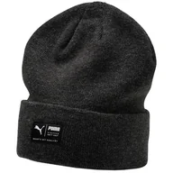 Czapki damskie - Czapka Puma Archive Heather Beanie Senior Czarna 21739 01-Senior - miniaturka - grafika 1