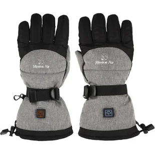 Podgrzewane rękawiczki MISSION AIR E-Gloves Czarno-szary - Spodnie narciarskie - miniaturka - grafika 1