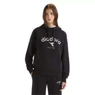 Bluza unisex DIADORA HOODIE ATHL. LOGO - Bluzy męskie - miniaturka - grafika 1