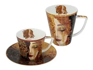 Filiżanki - Komplet filiżanka i kubek Gustav Klimt Złote Łzy - miniaturka - grafika 1