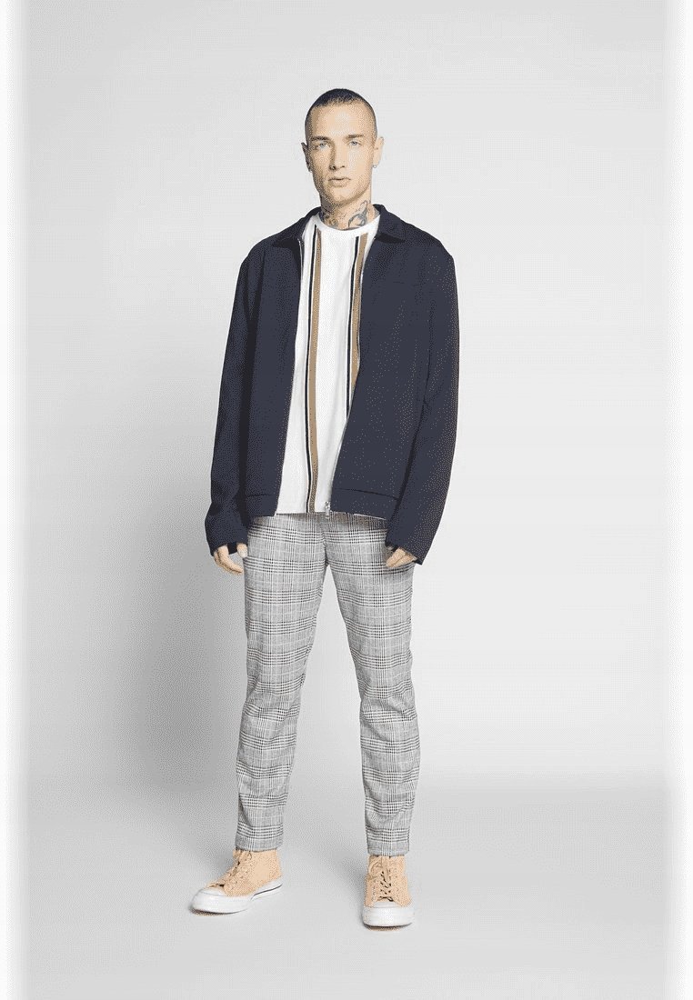 Only&sons Męska Kurtka Granatowa Casual S 1a4g6_a*