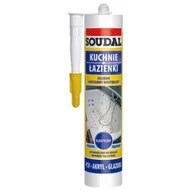 Silikony - Soudal Silikon sanitarny neutralny bezbarwny 300 ml - miniaturka - grafika 1