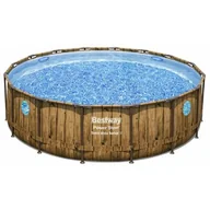 Baseny ogrodowe - Bestway Basen ogrodowy stelażowy 488 x 122 cm 7w1 56725 - miniaturka - grafika 1