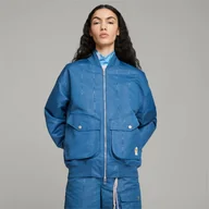 Kurtki męskie - Kurtka męska Puma X PALOMO LIGHTWEIGHT niebieska 53879778 - miniaturka - grafika 1