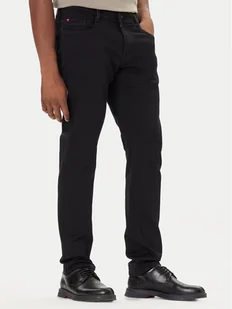 Mustang Jeansy Oregon 1016804 Czarny Slim Fit - Spodnie męskie - miniaturka - grafika 1